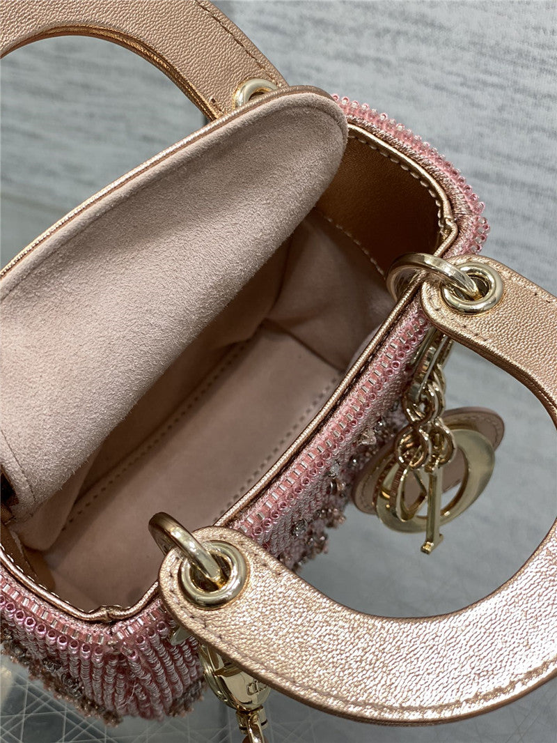 High Quality Luxury Lady Dior Beads Micro Bag – Style 26330 product detail