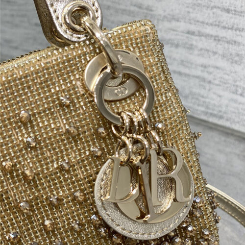 High Quality Luxury Lady Dior Beads Micro Bag product detail