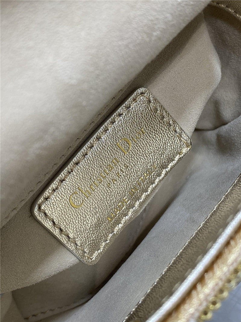 High Quality Luxury Lady Dior Beads Micro Bag product detail