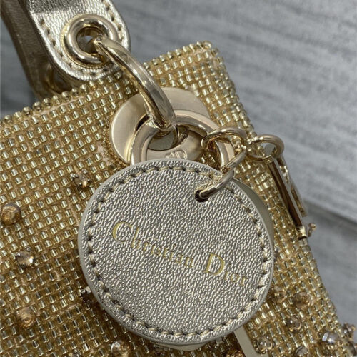 High Quality Luxury Lady Dior Beads Micro Bag product detail