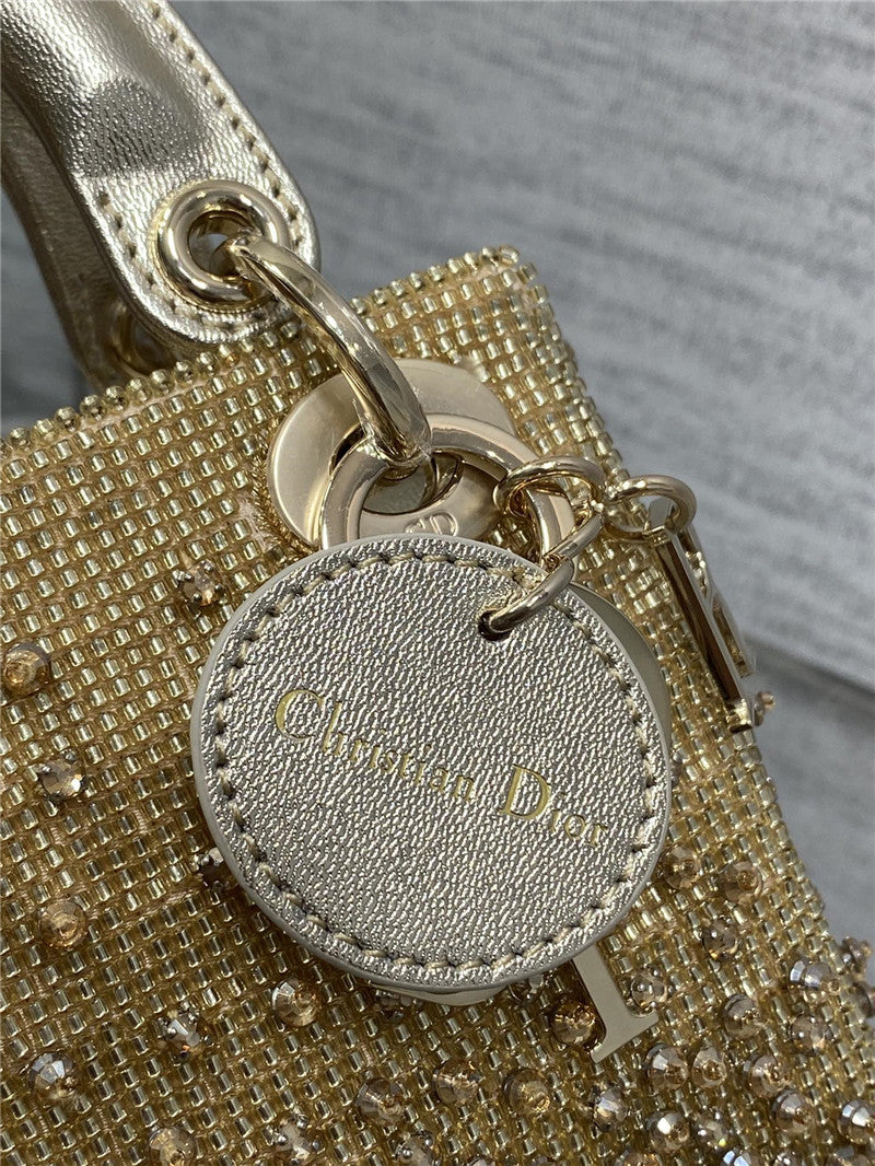 High Quality Luxury Lady Dior Beads Micro Bag product detail
