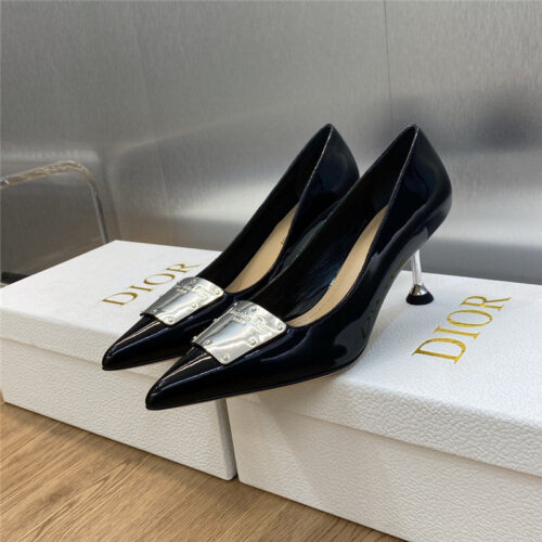 High Quality Luxury Dior Cd Letter Logo High Heel Sandals – Style 67526 alternate view