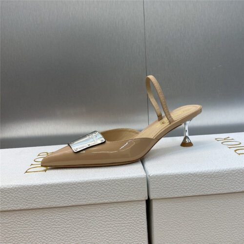 High Quality Luxury Dior Cd Letter Logo High Heel Sandals – Style 35910 product detail