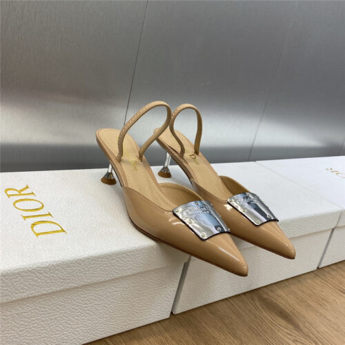High Quality Luxury Dior Cd Letter Logo High Heel Sandals – Style 35910
