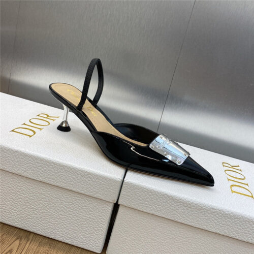 High Quality Luxury Dior Cd Letter Logo High Heel Sandals product detail