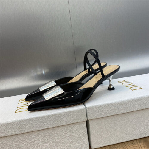 High Quality Luxury Dior Cd Letter Logo High Heel Sandals product detail