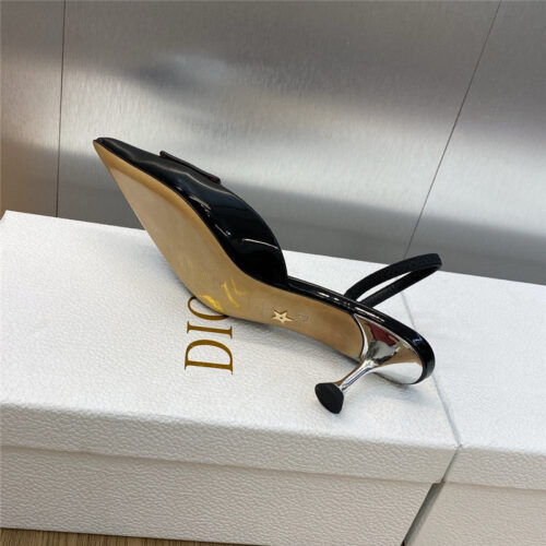 High Quality Luxury Dior Cd Letter Logo High Heel Sandals product detail