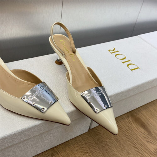 High Quality Luxury Dior Cd Letter Logo High Heel Sandals – Style 64742 product detail