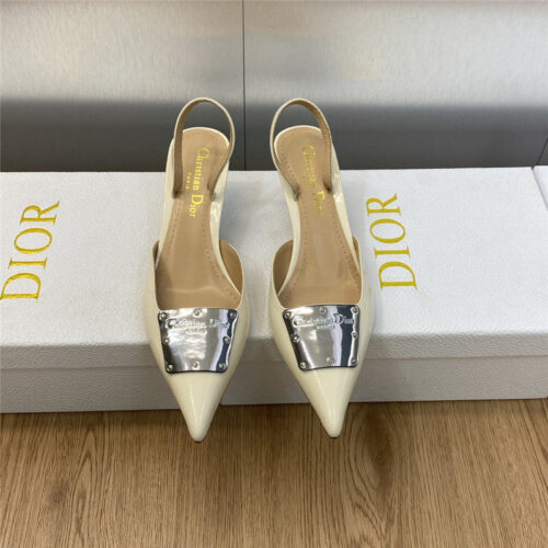High Quality Luxury Dior Cd Letter Logo High Heel Sandals – Style 64742 product detail