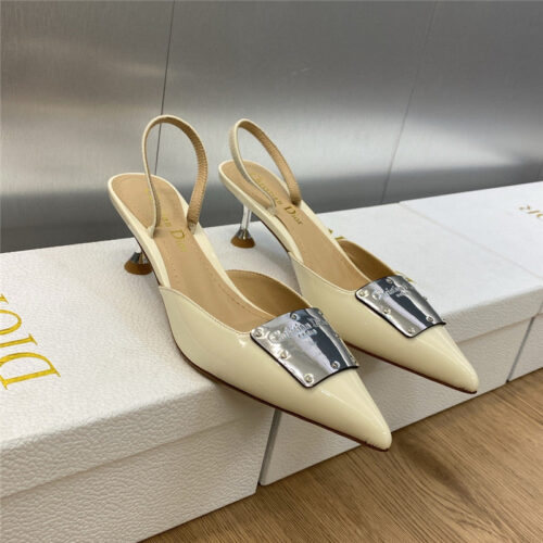 High Quality Luxury Dior Cd Letter Logo High Heel Sandals – Style 64742