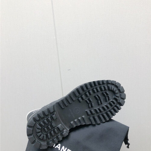 High Quality Luxury Chanel Classic C Embroidery Ankle Boots – Style 55718 product detail