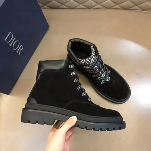 High Quality Luxury Dior Mens High Top Sneaker