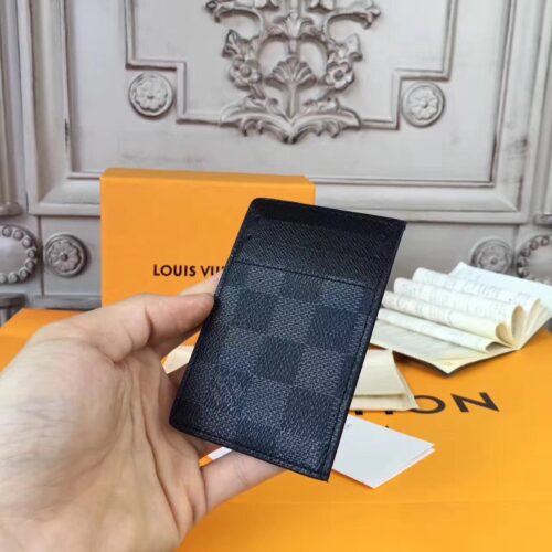 High Quality Luxury Louis Vuitton Neo Porte Cartes Damier Graphite alternate view