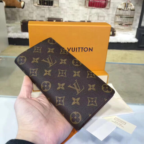 High Quality Luxury Louis Vuitton Brazza Wallet Monogram – Style 47320 alternate view