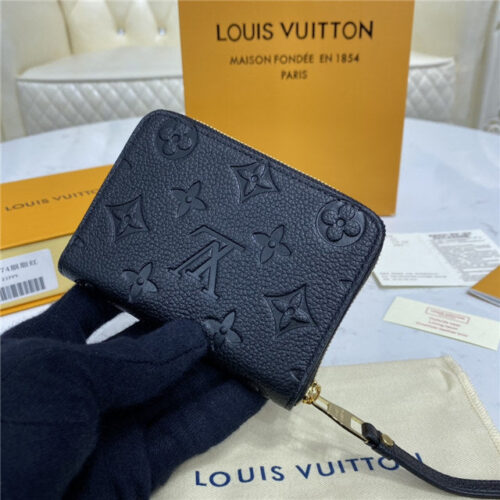 High Quality Luxury Louis Vuitton Zippy Coin Purse Monogram Empreinte (Varied Colors) product detail
