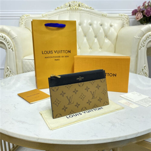 High Quality Luxury Louis Vuitton Slim Purse Monogram Reverse product detail