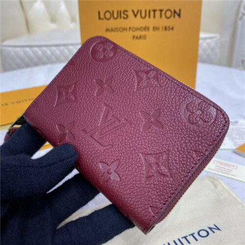 High Quality Luxury Louis Vuitton Zippy Coin Purse Monogram Empreinte (Varied Colors) product detail