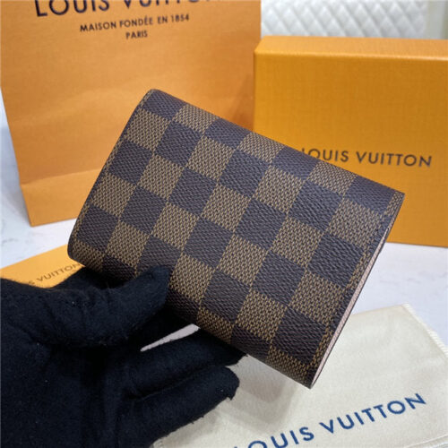 High Quality Luxury Louis Vuitton Victorine Wallet Rose Ballerine – Style 48175 product detail