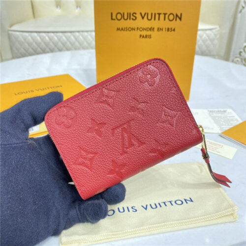 High Quality Luxury Louis Vuitton Zippy Coin Purse Monogram Empreinte (Varied Colors) product detail
