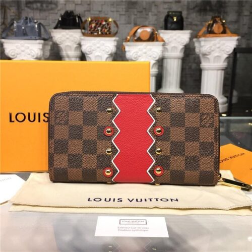High Quality Luxury Louis Vuitton Zippy Wallet Damier Ebene Canvas product detail