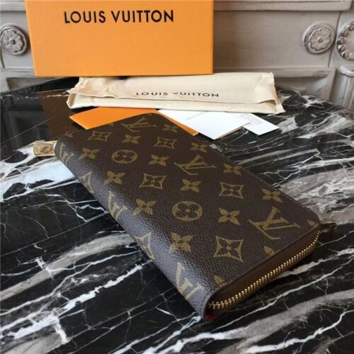 High Quality Luxury Louis Vuitton Zippy Wallet Fuchsia product detail