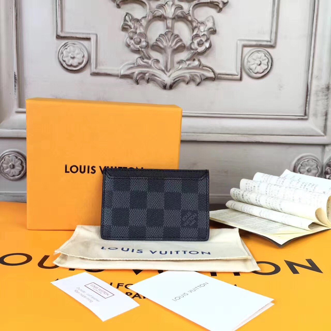 High Quality Luxury Louis Vuitton Neo Porte Cartes Damier Graphite product detail
