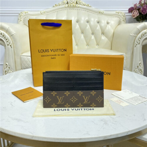 High Quality Luxury Louis Vuitton Slim Purse Monogram Brown product detail