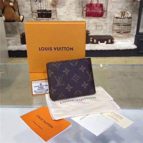 High Quality Luxury Louis Vuitton Monogram Multiple Wallet product detail