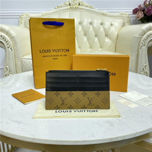 High Quality Luxury Louis Vuitton Slim Purse Monogram Reverse product detail