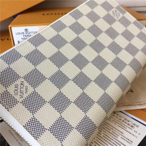 High Quality Luxury Louis Vuitton Damier Azur Zippy Organizer product detail