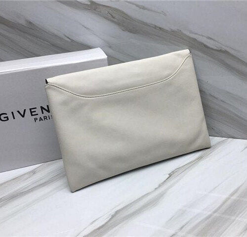 High Quality Luxury Givenchy Antigona Envelope Clutch Grained Leather (Varied Colors) product detail