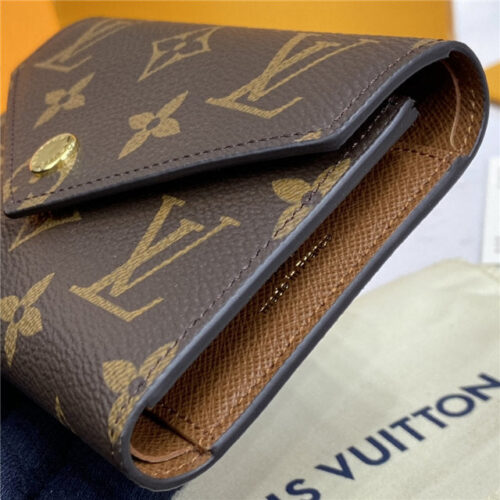 High Quality Luxury Louis Vuitton Victorine Wallet Brown product detail