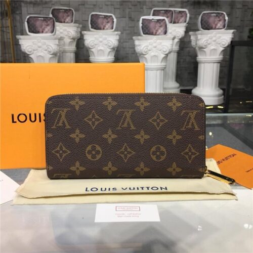 High Quality Luxury Louis Vuitton Zippy Wallet – Style 48237