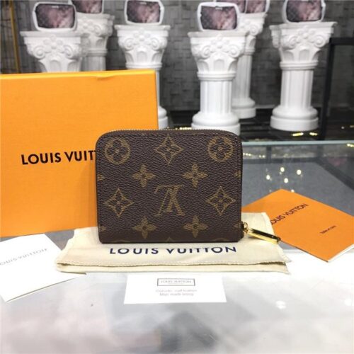 High Quality Luxury Louis Vuitton Zippy Coin Purse – Style 48205