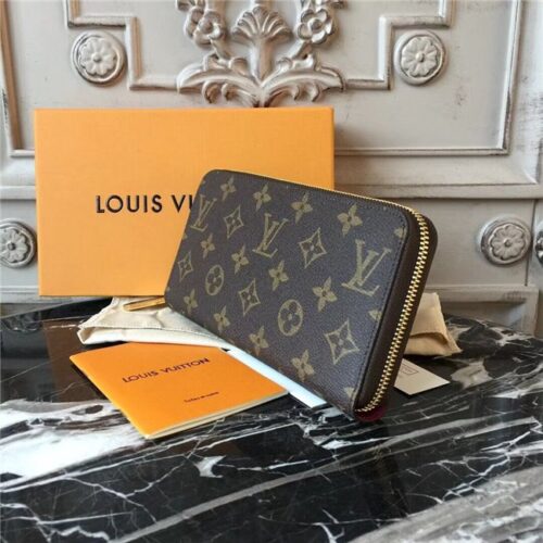 High Quality Luxury Louis Vuitton Zippy Wallet Fuchsia product detail