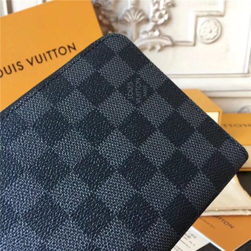 High Quality Luxury Louis Vuitton Zippy Organizer Damier Graphite Canvas product detail
