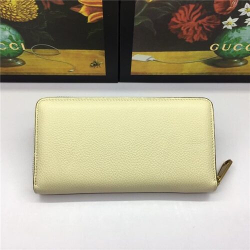 High Quality Luxury Gucci Print Leather Zip Around Wallet (Varied Colors) product detail
