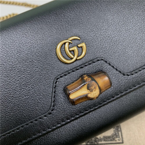 High Quality Luxury Gucci Diana Chain Wallet With Bamboo (Varied Colors) product detail