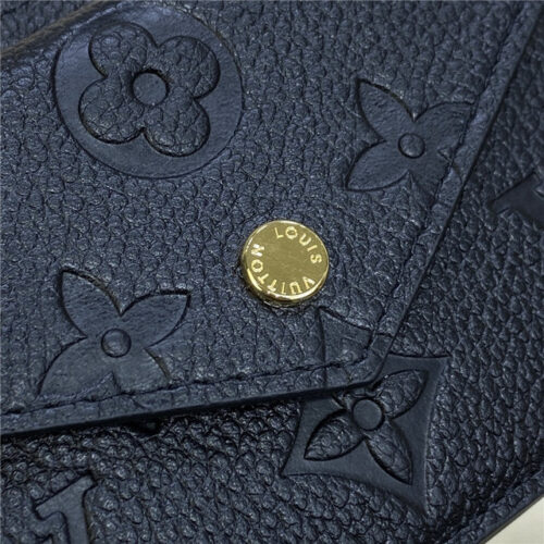 High Quality Luxury Louis Vuitton Card Holder Recto Verso Black product detail