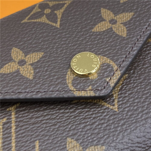 High Quality Luxury Louis Vuitton Victorine Wallet Brown product detail