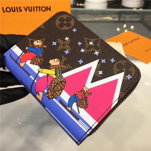 High Quality Luxury Louis Vuitton Zippy Coin Purse – Style 48205 alternate view