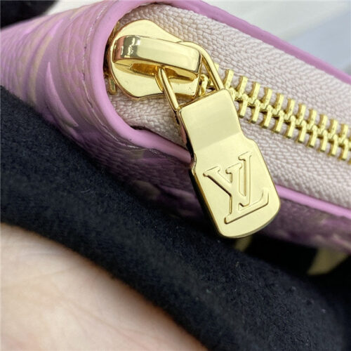 High Quality Luxury Louis Vuitton Zippy Wallet Pink product detail