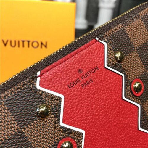 High Quality Luxury Louis Vuitton Zippy Wallet Damier Ebene Canvas product detail