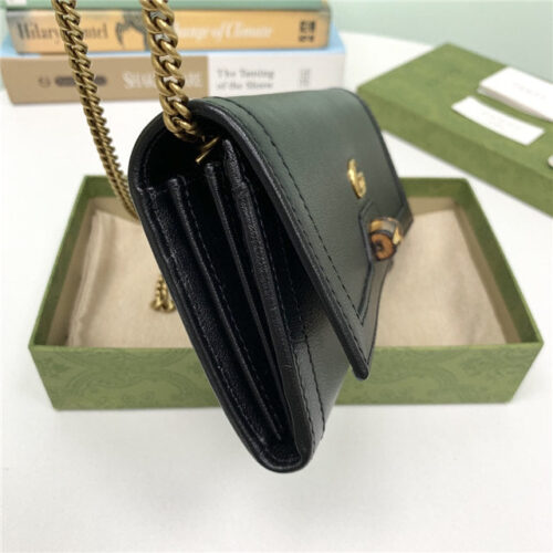 High Quality Luxury Gucci Diana Chain Wallet With Bamboo (Varied Colors) product detail
