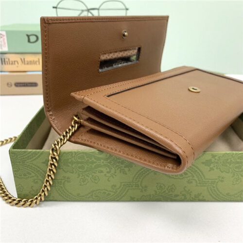 High Quality Luxury Gucci Diana Chain Wallet With Bamboo (Varied Colors) product detail