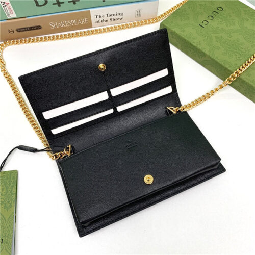 High Quality Luxury Gucci GG Wallet With Chain (Varied Colors) product detail