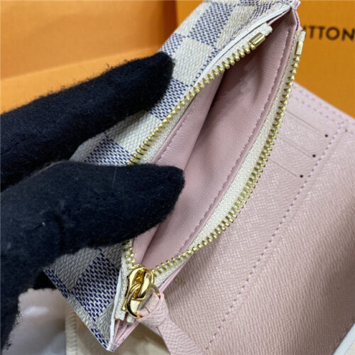 High Quality Luxury Louis Vuitton Victorine Wallet Rose Ballerine – Style 48173 product detail