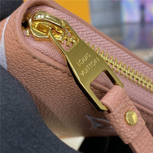 High Quality Luxury Louis Vuitton Zippy Wallet Pink/Cream product detail