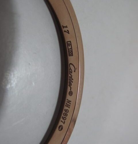 High Quality Luxury Cartier Love Bracelet Rose Gold Full Diamonds product detail