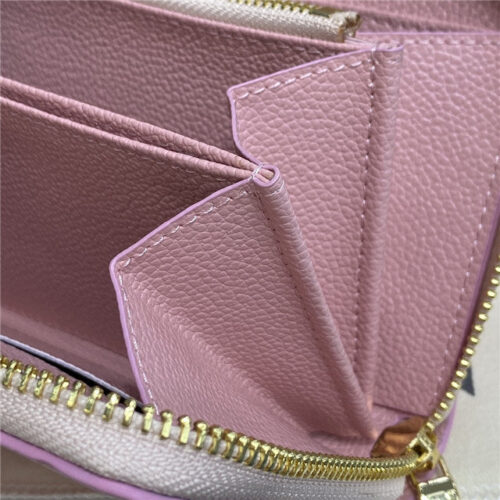 High Quality Luxury Louis Vuitton Zippy Wallet Pink product detail